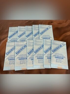 11 Bags Oreck XL Vacuum Bags Fits XL Models 8000 9000 2000 & Commercial Series